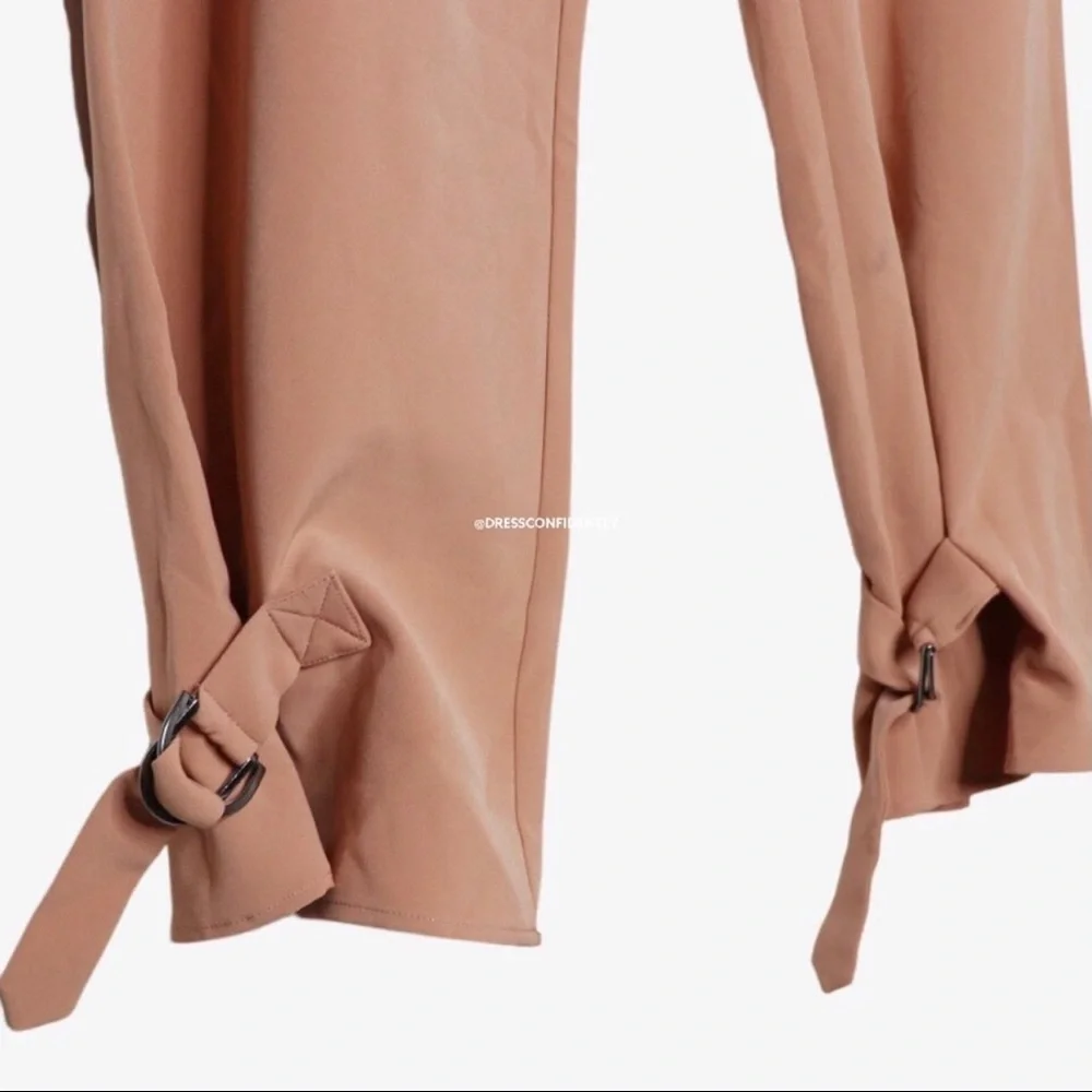 LOVERS + FRIENDS Rafaella Ruffle Paperbag Waist Pants_9